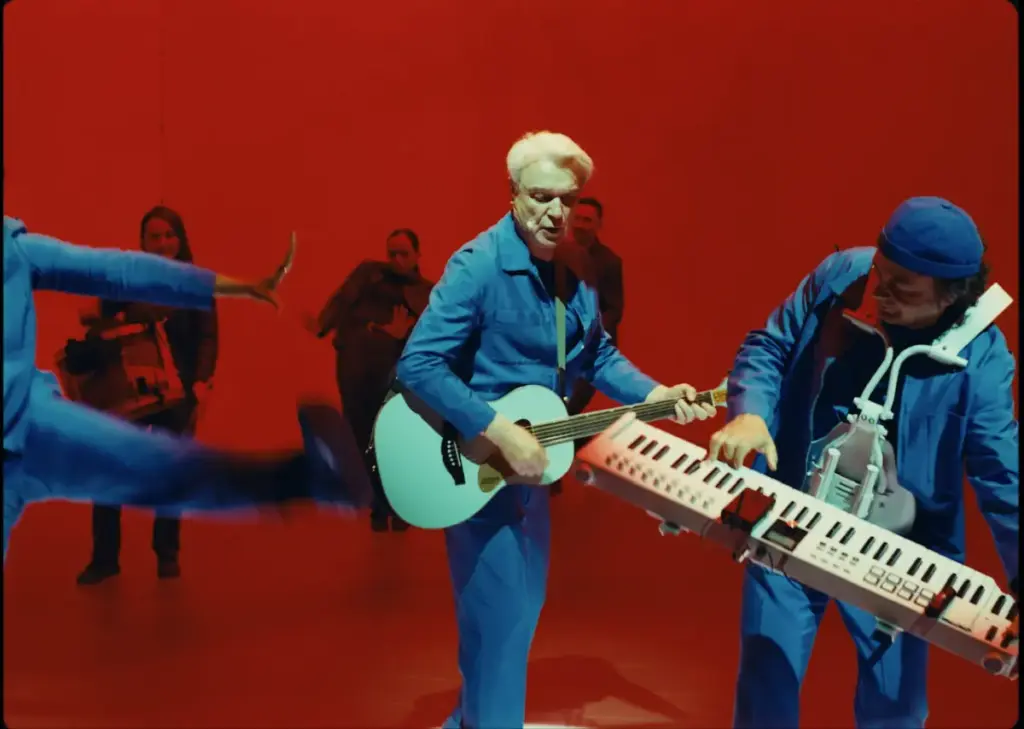 Cinematic Precision Meets Sonic Innovation: David Byrne and Brady Corbet Team Up for a Stunning 70mm Concert Film