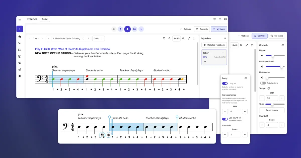 Enhancing the At-Home Music Education Experience: MakeMusic Rolls Out Comprehensive Practice Tool Redesign