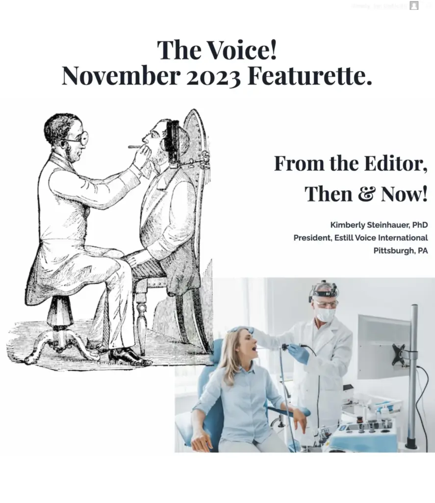 The Evolution of Vocal Pedagogy and Leadership: Inside The Voice Foundation’s "Then & Now" Era