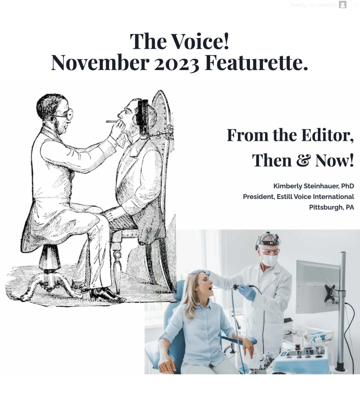 The Evolution of Vocal Pedagogy and Leadership: Inside The Voice Foundation’s "Then & Now" Era