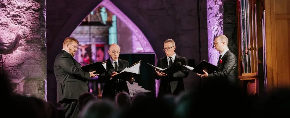 Two Decades of Sonic Purity: New York Polyphony Marks 20th Anniversary with Historic Return to Times Square