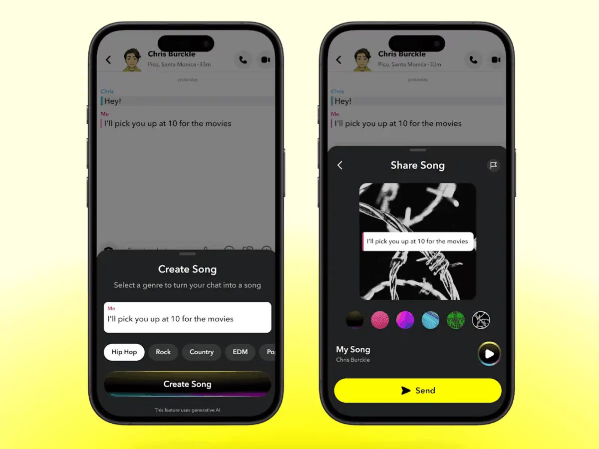 Snapchat’s "Chat to Song" Feature Marks the Next Frontier of Generative AI in Social Media