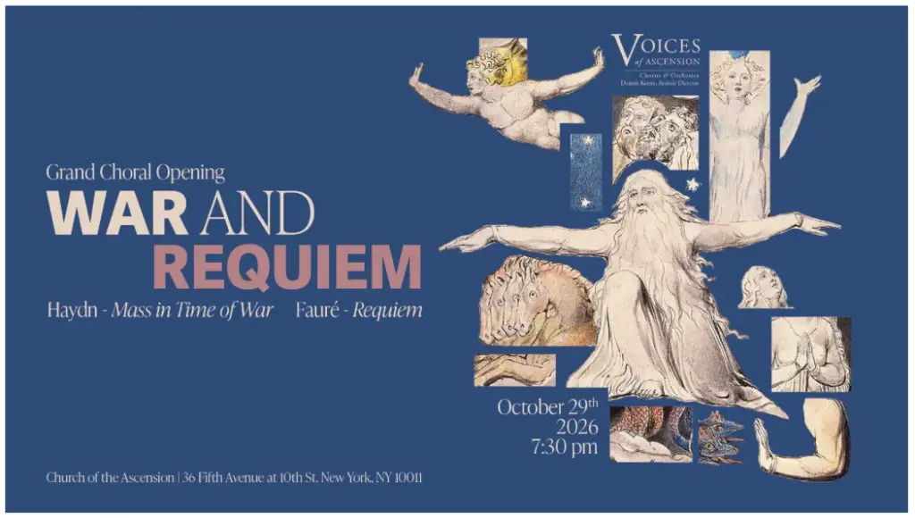 Voices of Ascension Unveils Its 2026–27 Season: A Monumental Exploration of Conflict, Solace, and Choral Mastery