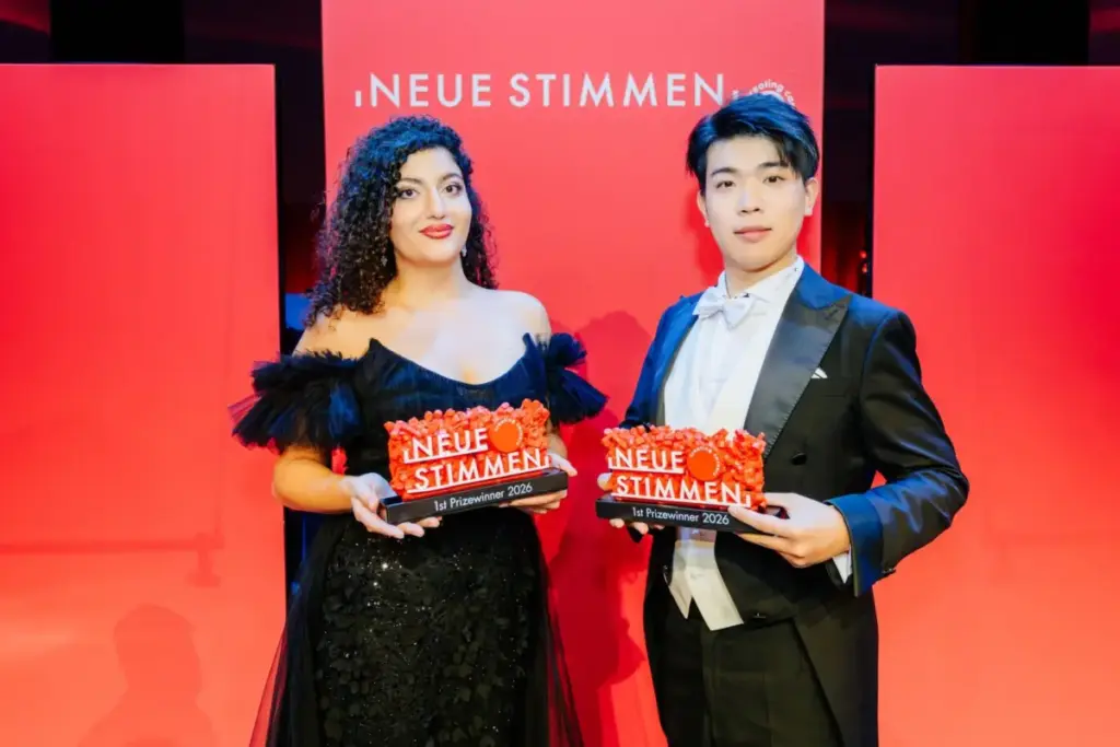Global Voices on the Rise: Armenia’s Arpi Sinanyan and China’s Jiazhou Wang Triumph at the 2026 NEUE STIMMEN Competition