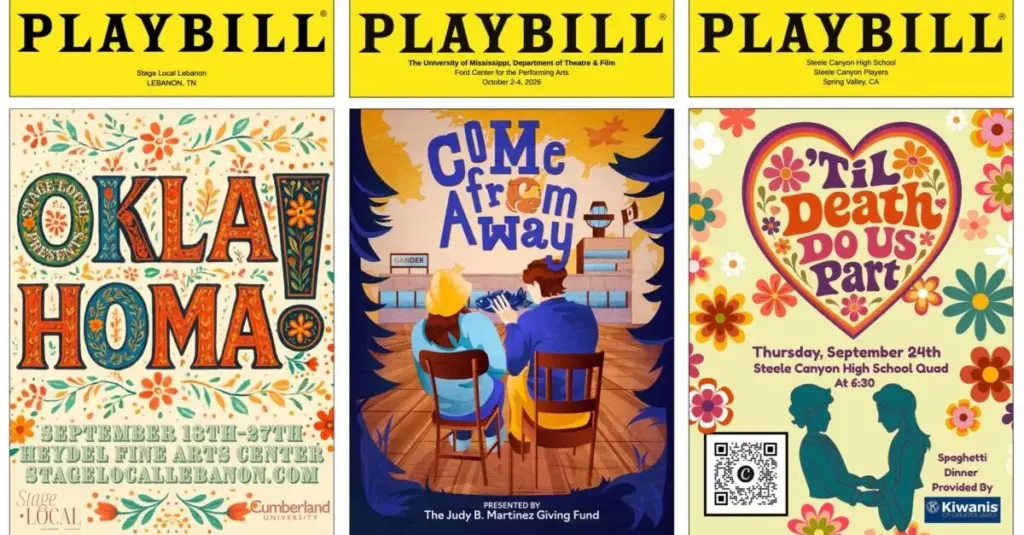 The Renaissance of Regional and Educational Theatre: Inside the Latest PLAYBILLDER Design Showcase